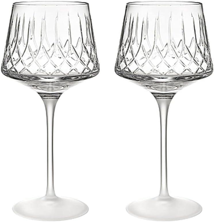 Waterford Lismore Arcus Wine Universal 14 oz (Set of 2)
