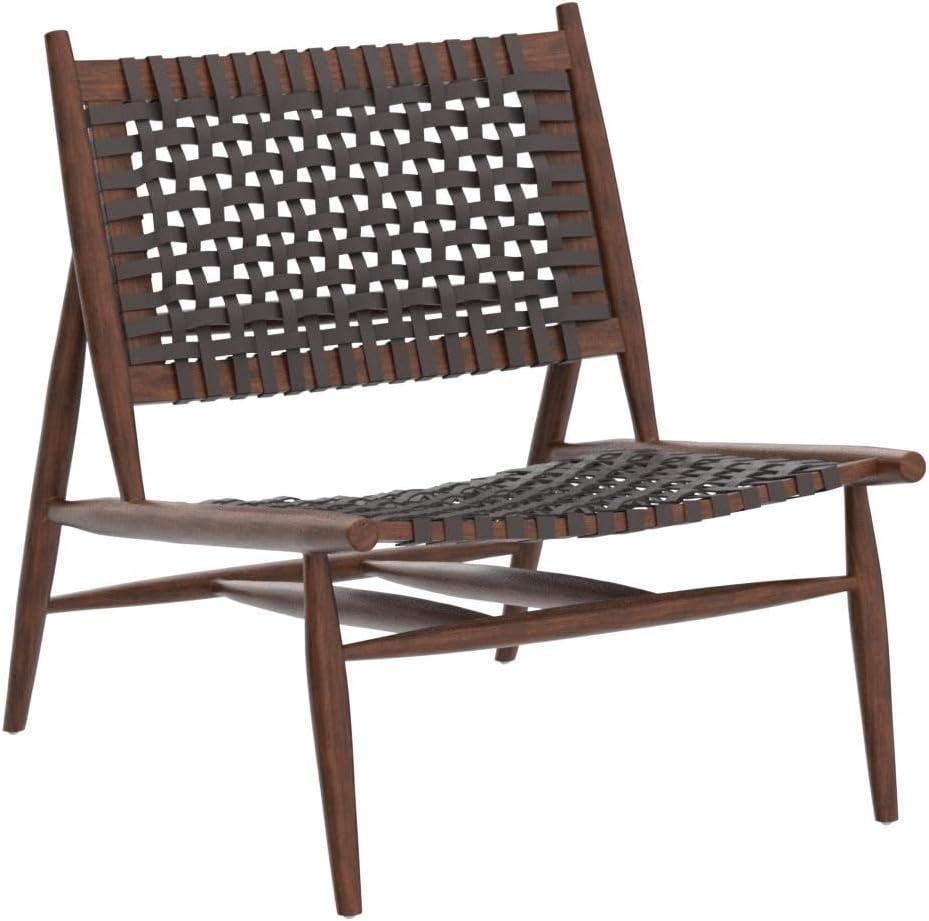 Soleil Accent Chair - ACH1001 - Brown/Brown - Safavieh