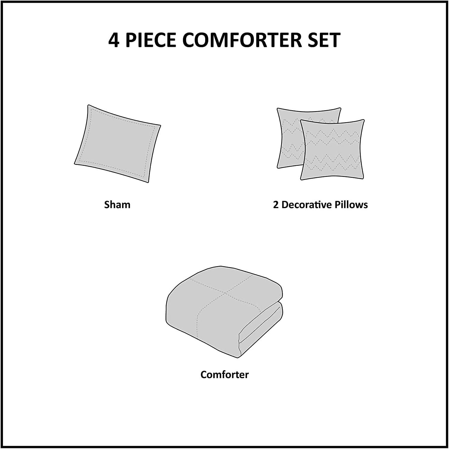 510 Design Senna Damask Comforter Set
