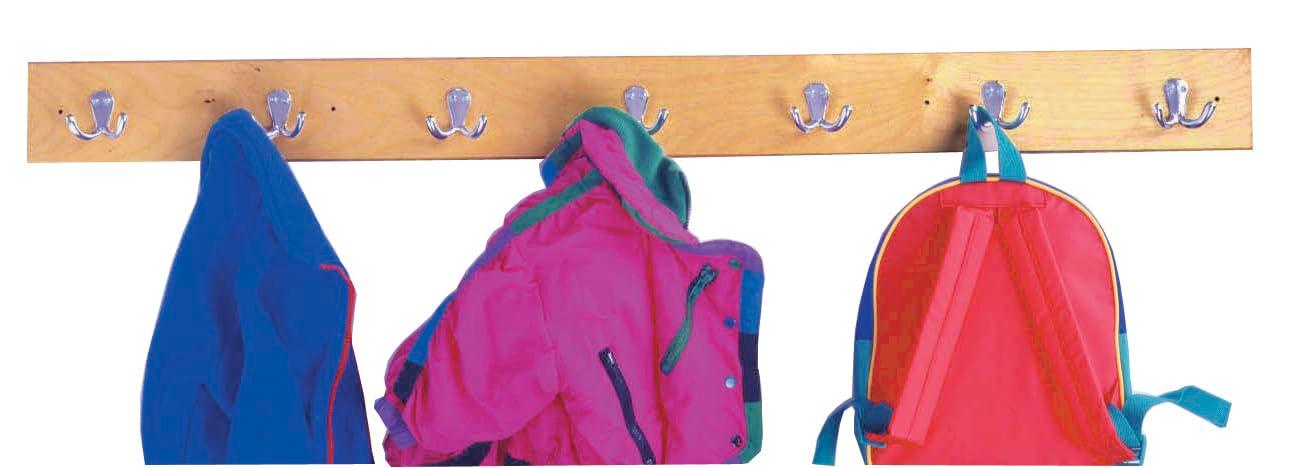 Wall 14 - Hook Wall Mounted Coat Rack