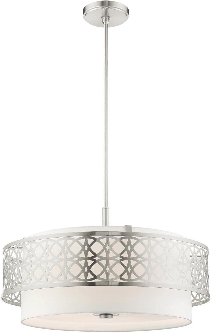 Livex Lighting Calinda 5 - Light Pendant in  Brushed Nickel