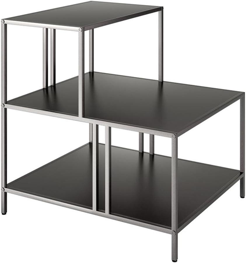 Jamora Stainless Steel Top End Table