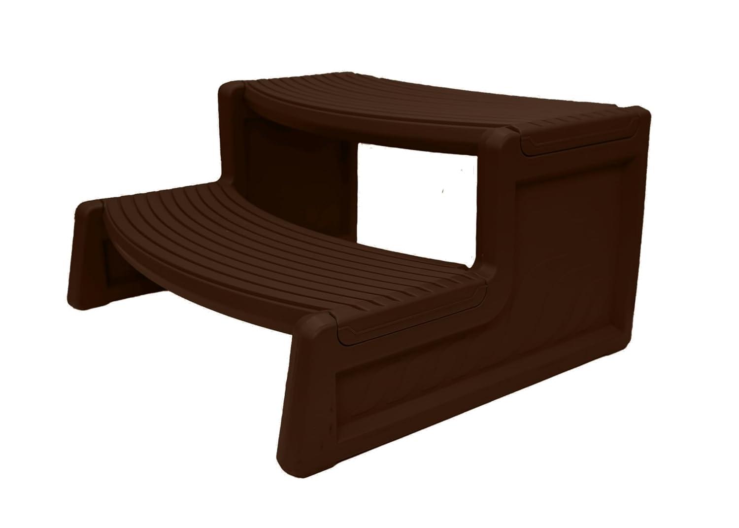 Confer Plastics Handi-Step Spa Hot Tub Stairs for Straight & Curved Spas