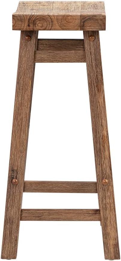 24" Sonoma Saddle Counter Height Barstool - Boraam