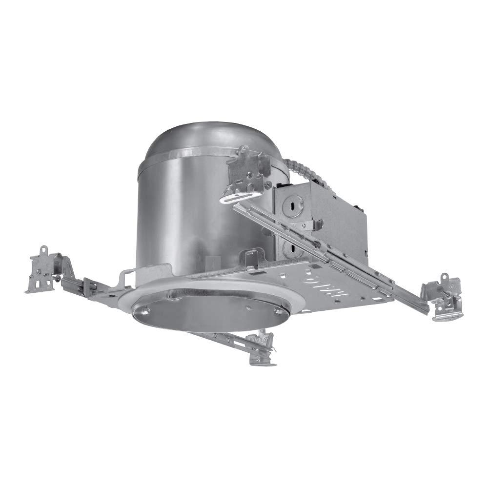 6-Pack Aluminum 6" IC Rated Recessed Housing for LED and Incandescent