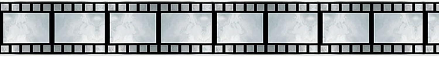 Beistle Filmstrip Metallic Decorating Material, 15" x 25', (1/Pkg) Multicolored