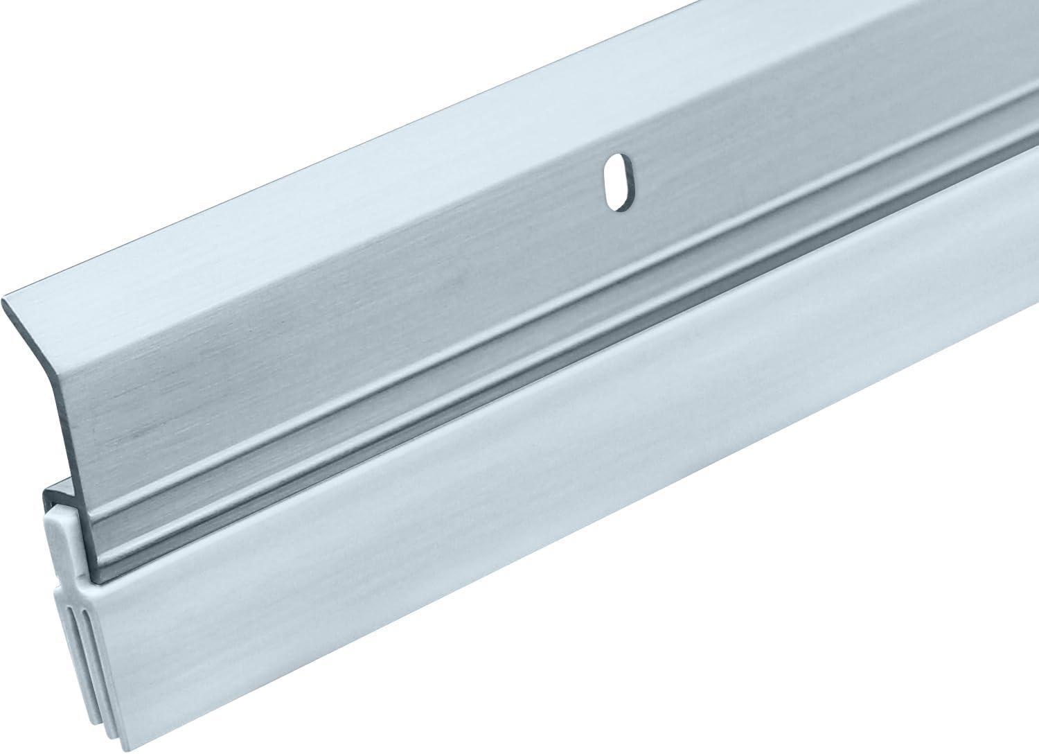 3 FT - Grey Heavy Duty Triple Seal Door Sweep for Gaps up to 1"