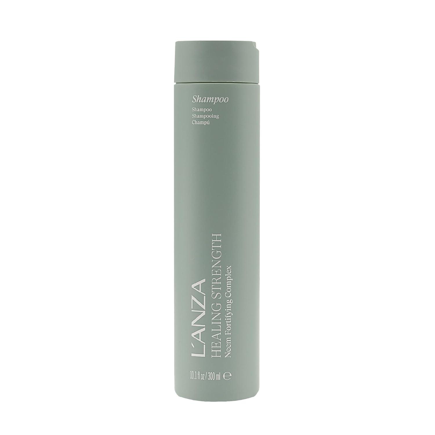 L'ANZA Healing Strength White Tea Shampoo, Shampoo For Dry, Damaged Hair, Boosts Shine, Strengthens, and Restores Weak, Fragile, Aged Hair Against Split Ends & Frizz Control, New Bottle