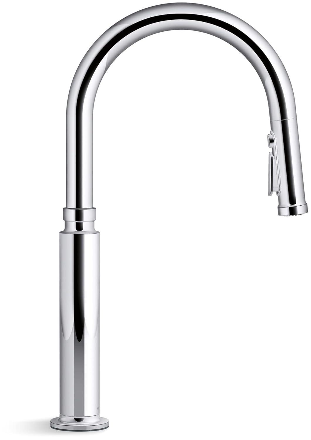 Edalyn by Studio McGee Pull-Down Kitchen Sink Faucet with Three-Function Sprayhead