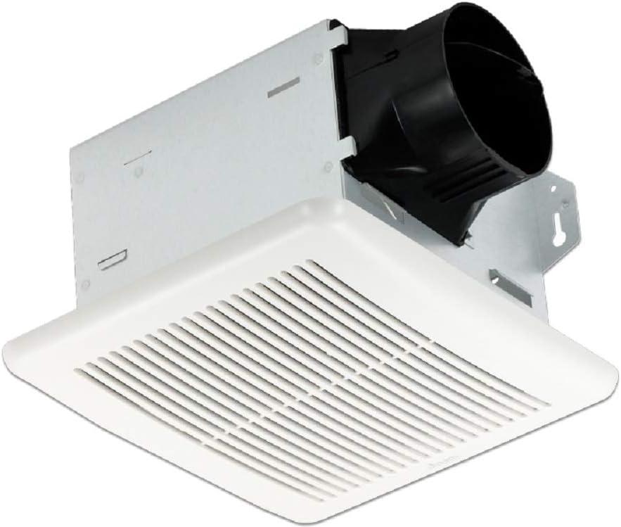 Delta ITG100 100 CFM Single Speed Bathroom Ceiling Air Ventilation Exhaust Fan