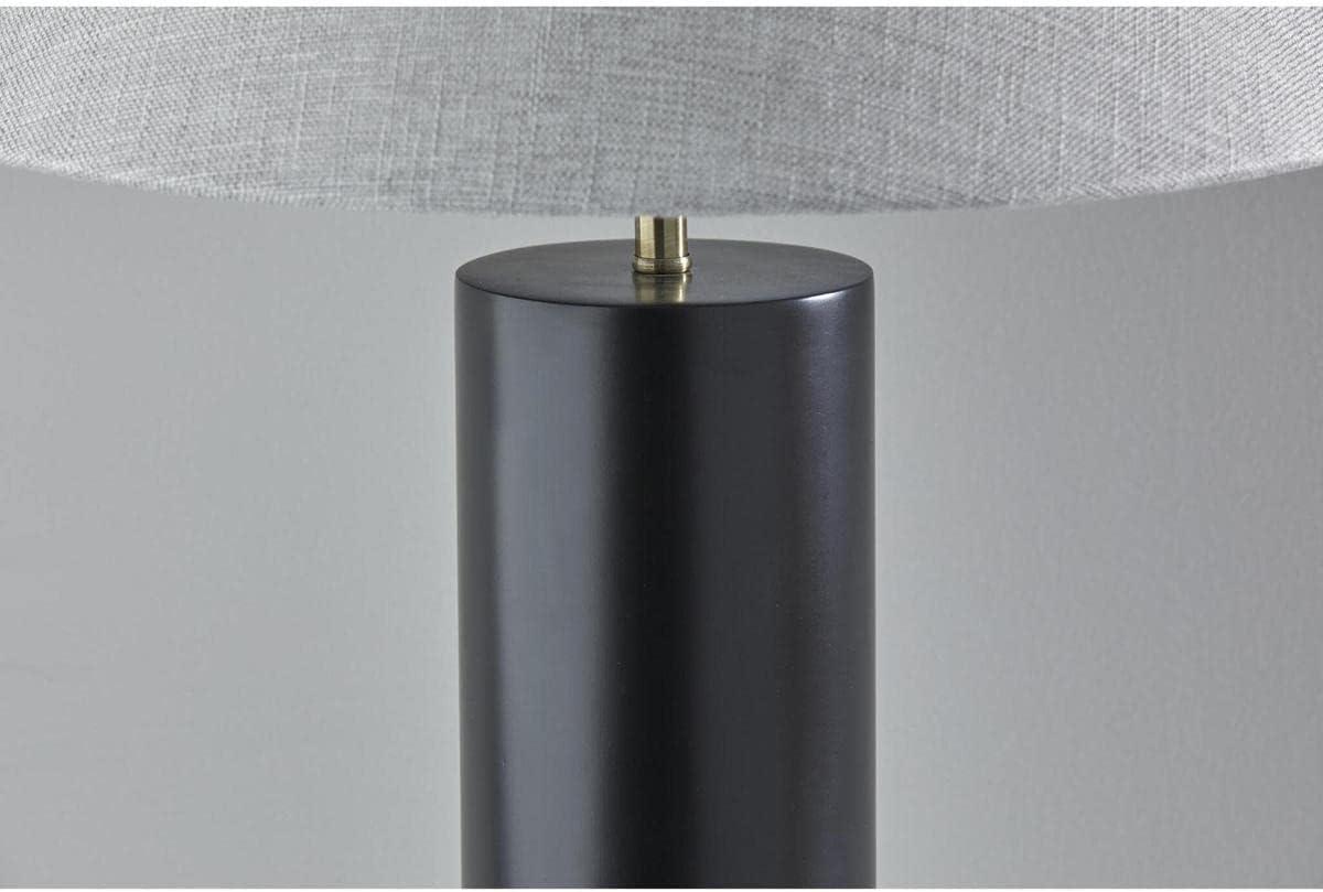 Martin Table Lamp Black - Adesso: Modern Nightstand Light, UL Listed, No Assembly Required