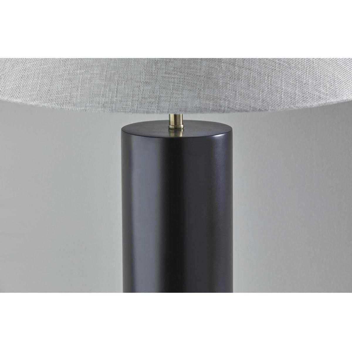 Martin Table Lamp Black - Adesso: Modern Nightstand Light, UL Listed, No Assembly Required