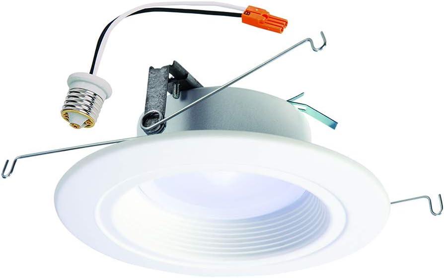 Halo Recessed Lighting RL560WH6935R 5"/ 6" White LED Retrofit Baffle-Trim Module