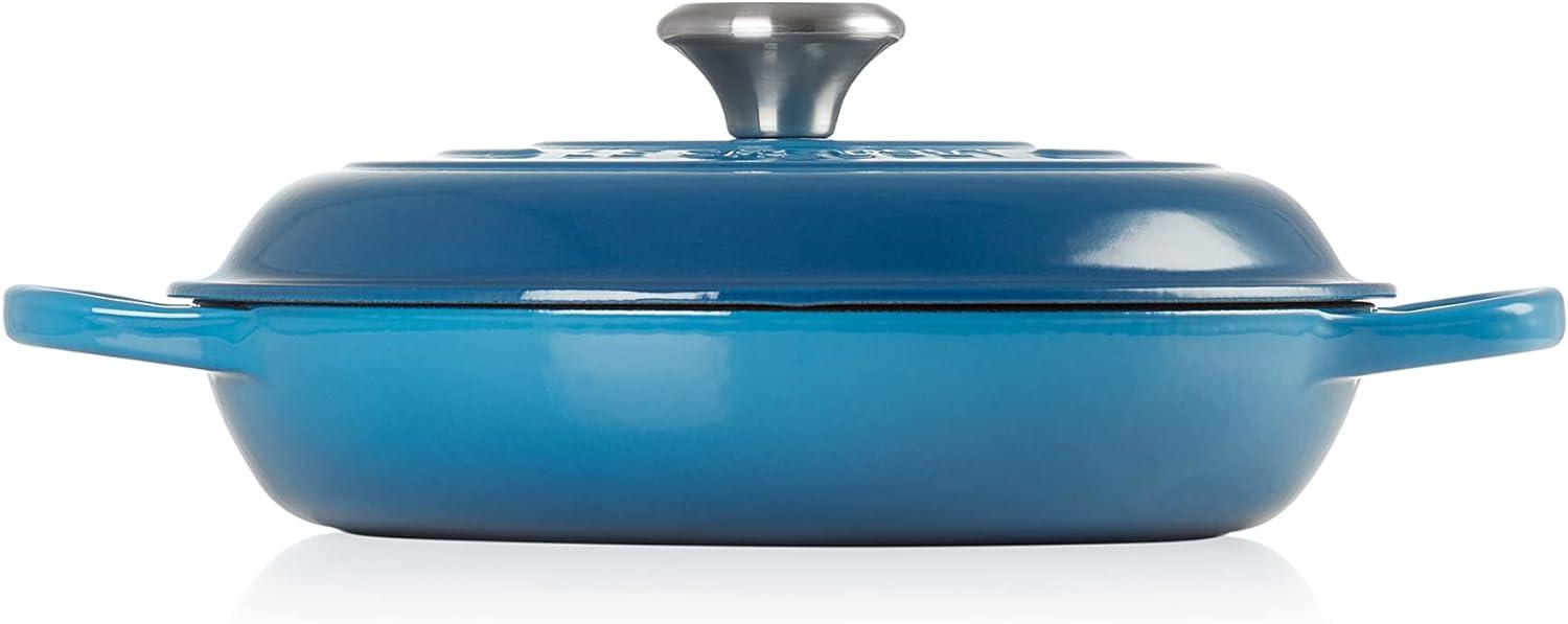 Le Creuset Signature Enameled Cast Iron Braiser with Lid