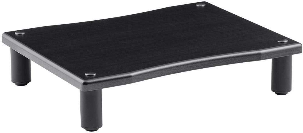Monolith Amplifier/Component Stand XL - Black, Open Air Design, Scratch-Resistant, Hold Up to 200lbs. Perfect Way to Organize AV Components