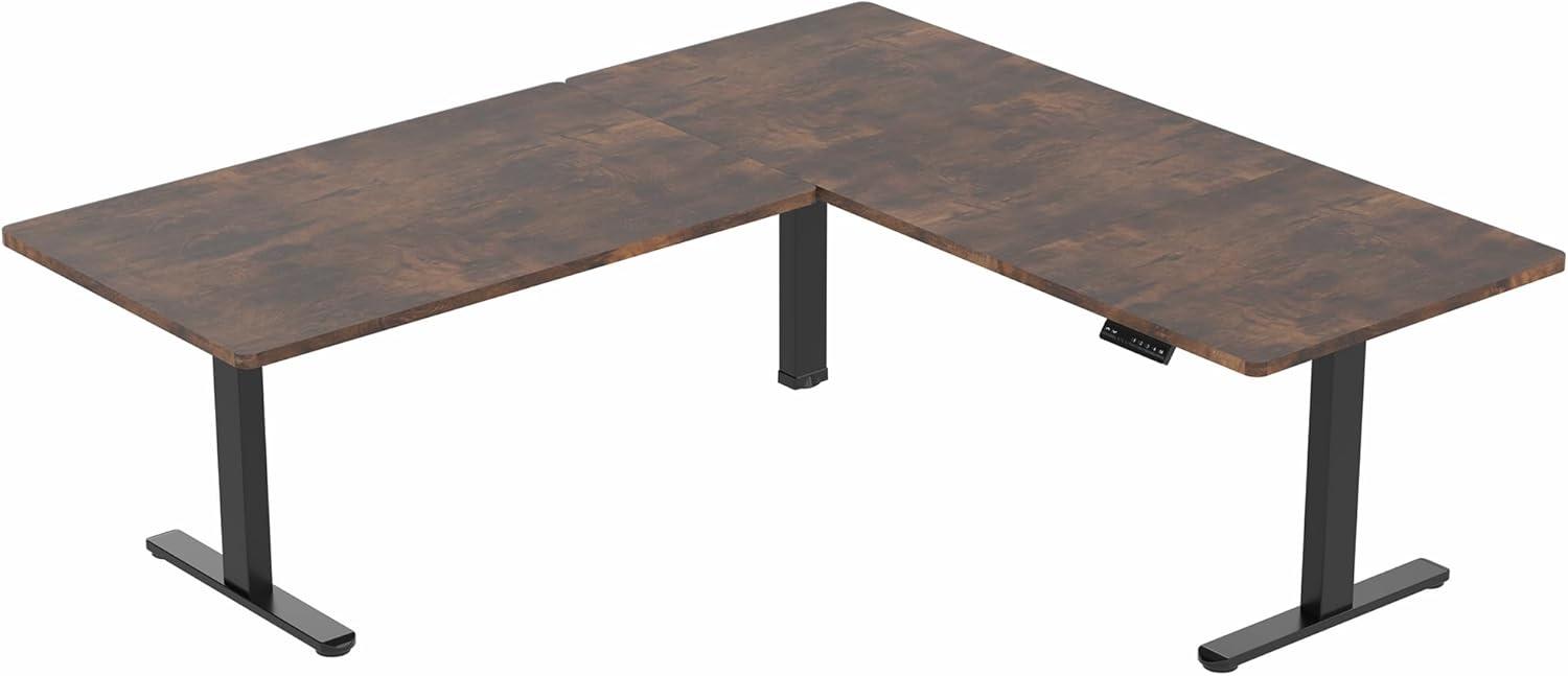 Vivo VIVO Electric 77" x 71" Corner Stand Up Desk, 3E7B Series