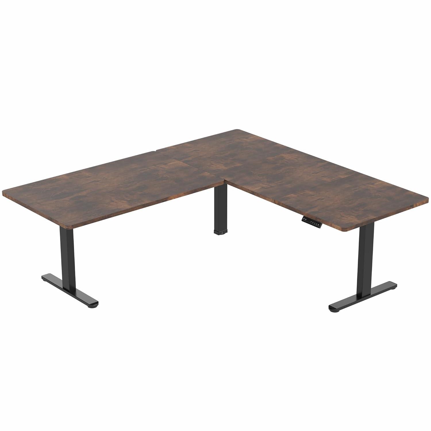 Vivo VIVO Electric 77" x 71" Corner Stand Up Desk, 3E7B Series