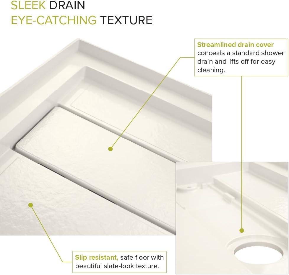 60'' W 32'' D Rectangular Single Shower Base
