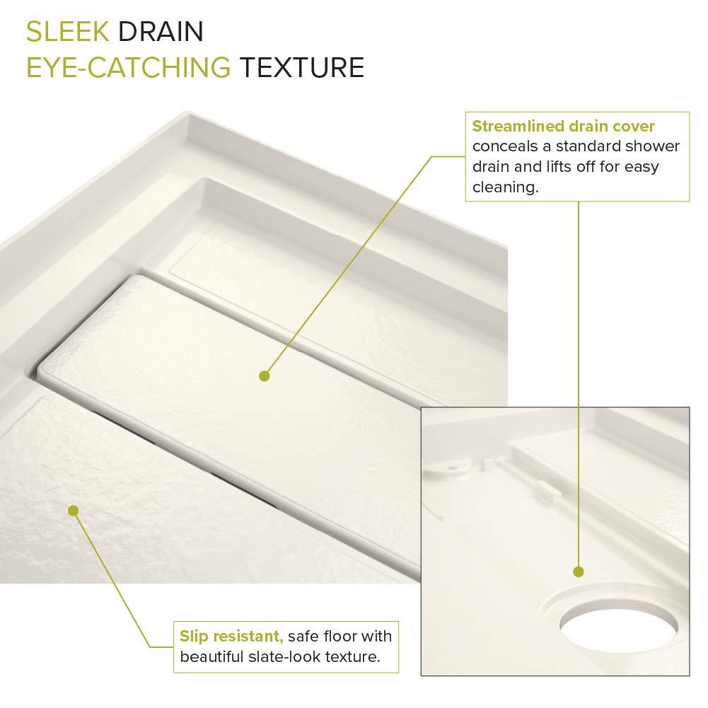 60'' W 32'' D Rectangular Single Shower Base