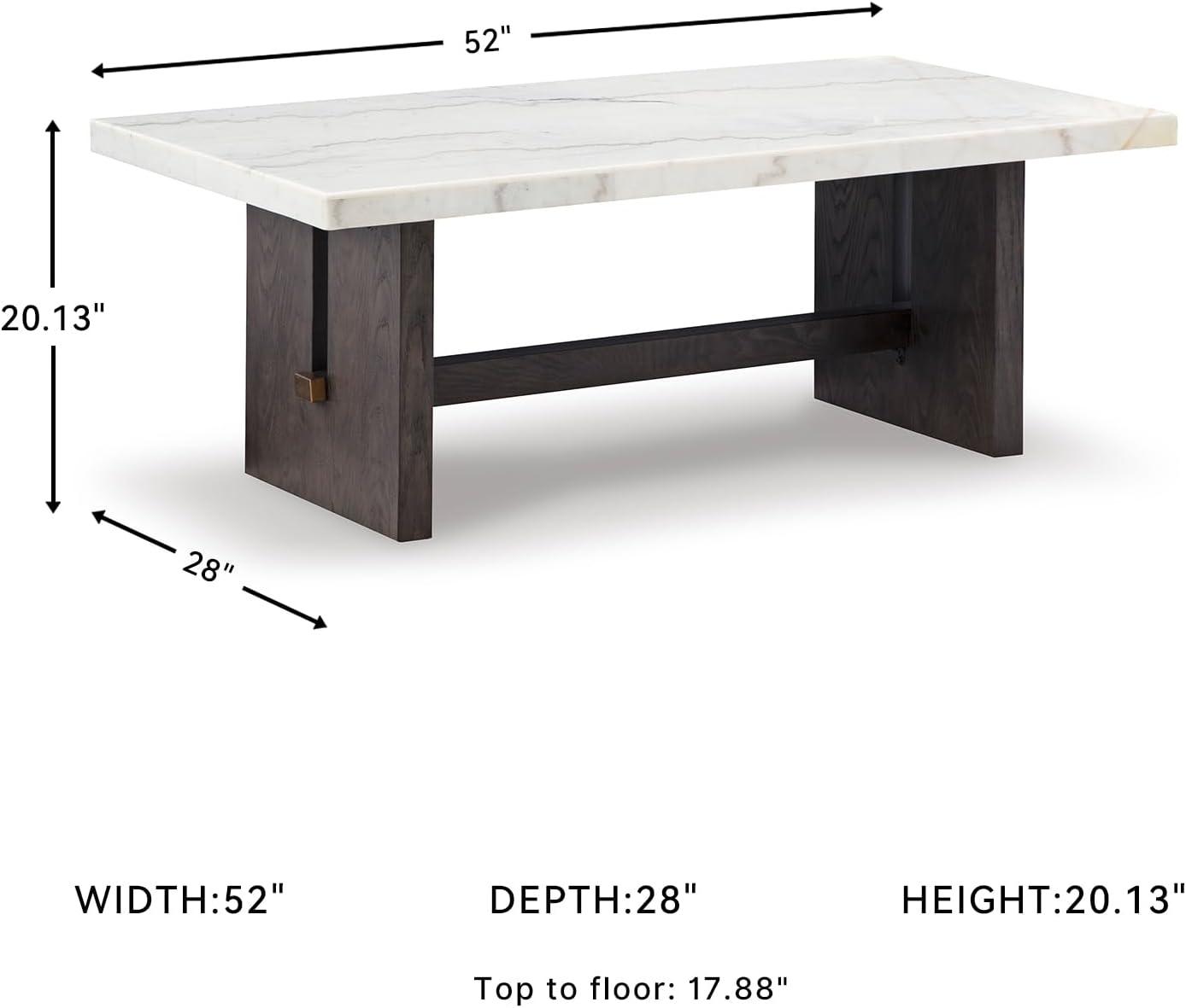 Lark Manor™ Cuzzocrea Marble Top Single Coffee Table