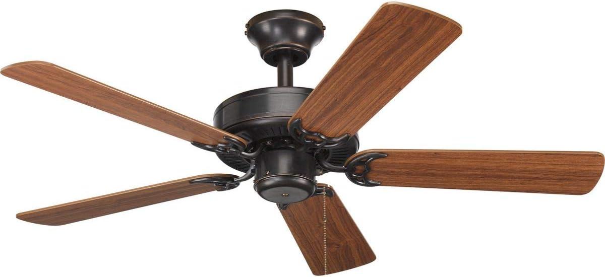 Progress Lighting Builder 42 Builder 42" 5 Blade Indoor Ceiling Fan - Bronze