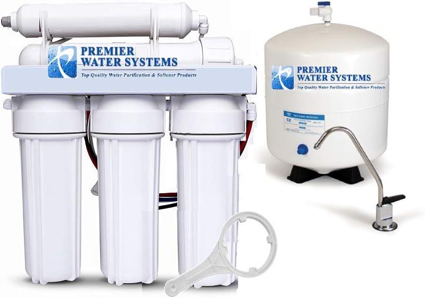 6 Stage ALKALINE pH Plus & ORP Negative Reverse Osmosis Drinking Water Filtration System | 75 GPD