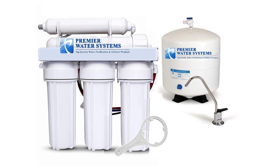 6 Stage ALKALINE pH Plus & ORP Negative Reverse Osmosis Drinking Water Filtration System | 75 GPD