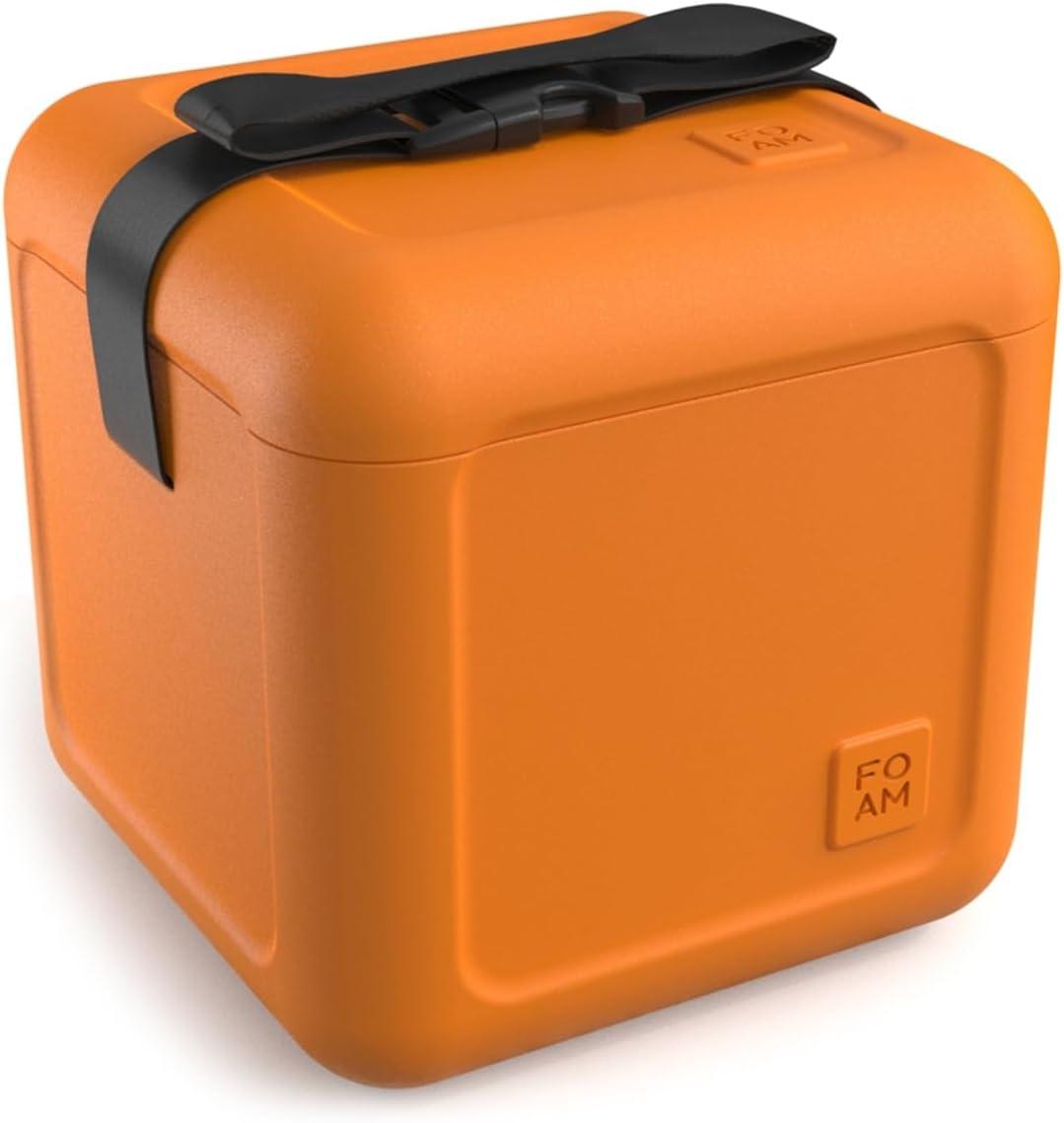 FOAM FOAM Portable 22 Quart EVA Lightweight Beach Rigid Hybrid Soft Side Cooler that Holds 30 Cans & Ice