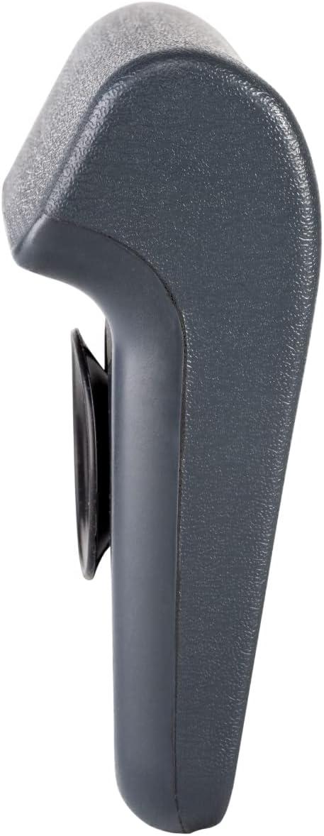 Vanity Art Gripping Head Rest Hard Bath Pillow For Tubs With Suction Cups,  Dark Grey