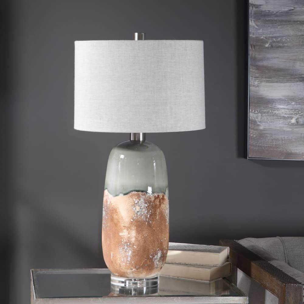 Uttermost Maggie 30 1/4" High Terracotta Rust Ceramic Vase Table Lamp
