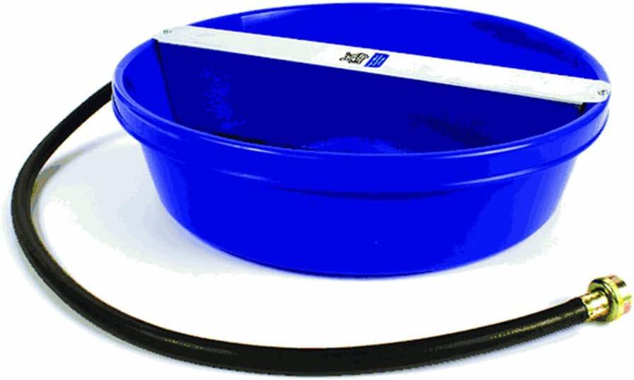 Little Giant EF3 Ever Full 3 Gallon High Impact Plastic Plastic Automatic Pet and Dog Water Bowl Dispenser, Attaches to Garden Hose, Blue