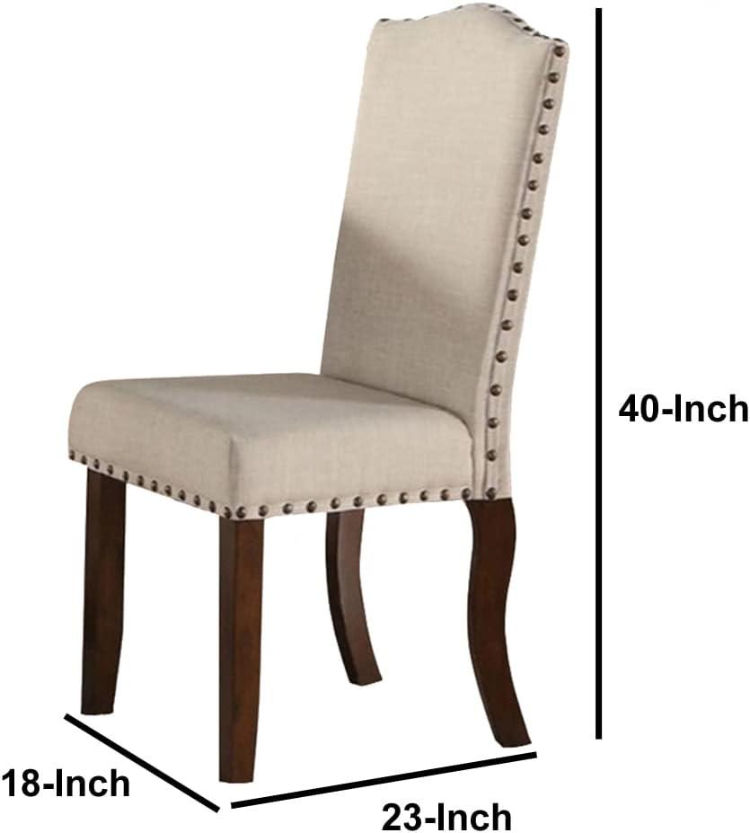 Charlton Home® Ghiorghe 19.5'' H Upholstered Side Chair (Set of 2)