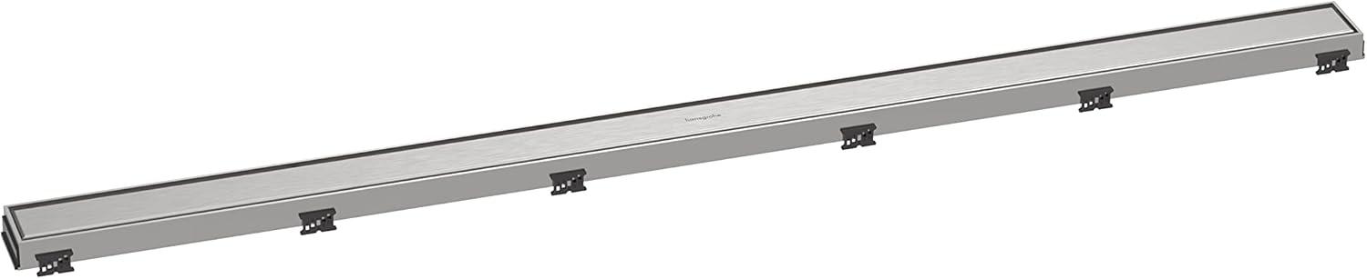 Hansgrohe RainDrain Match Trim Zero/ Tile 47 1/4" with Height Adjustable Frame
