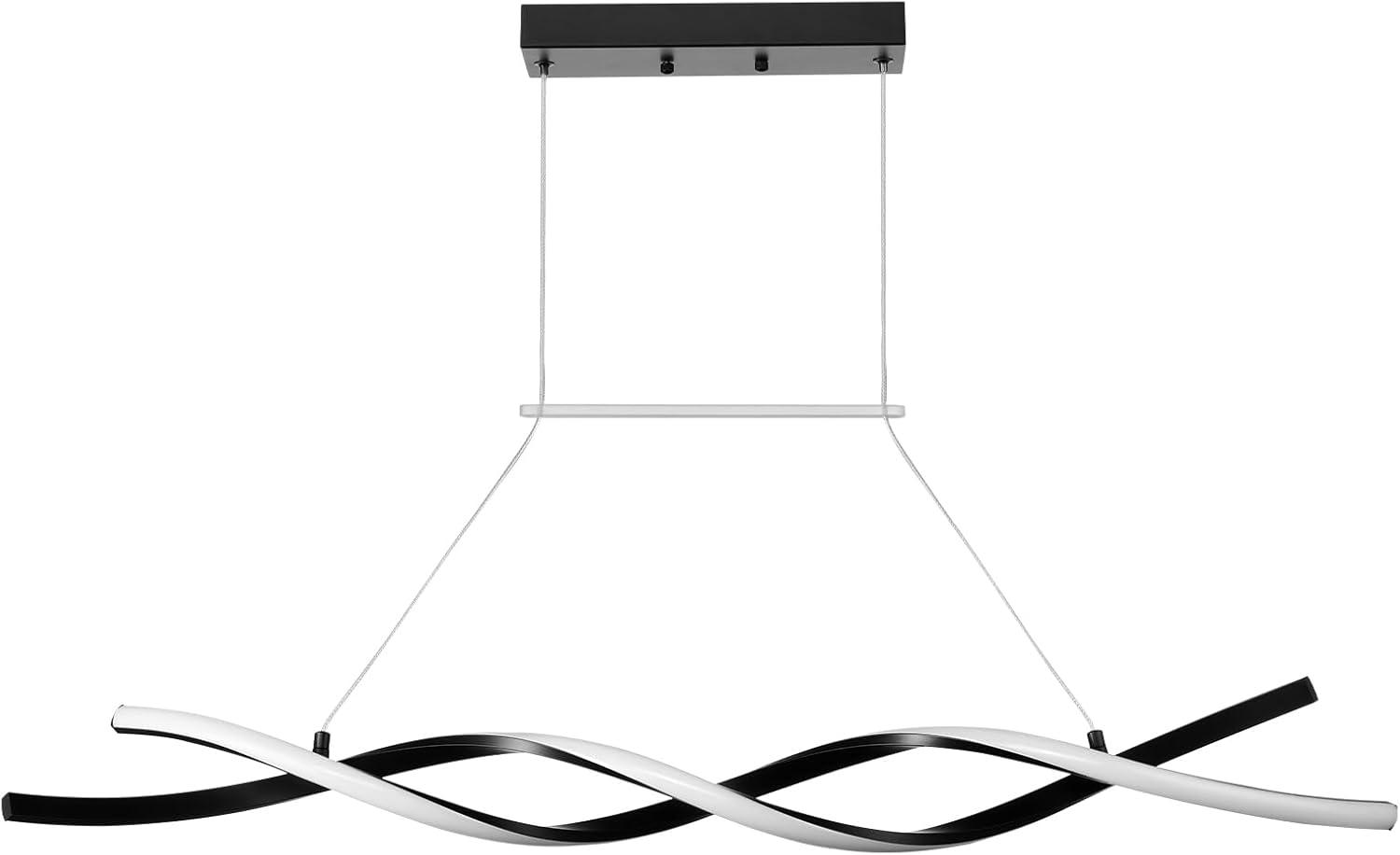 VEVOR 1 - Light Matte Black Chandelier Pendant