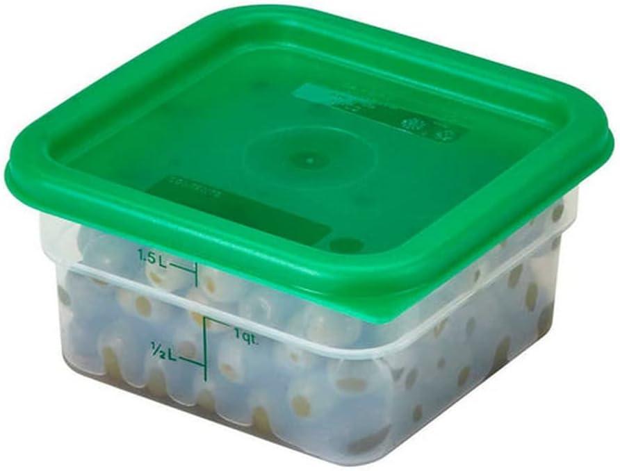 Cambro Translucent 2QT Square Food Container 2SFSPP190