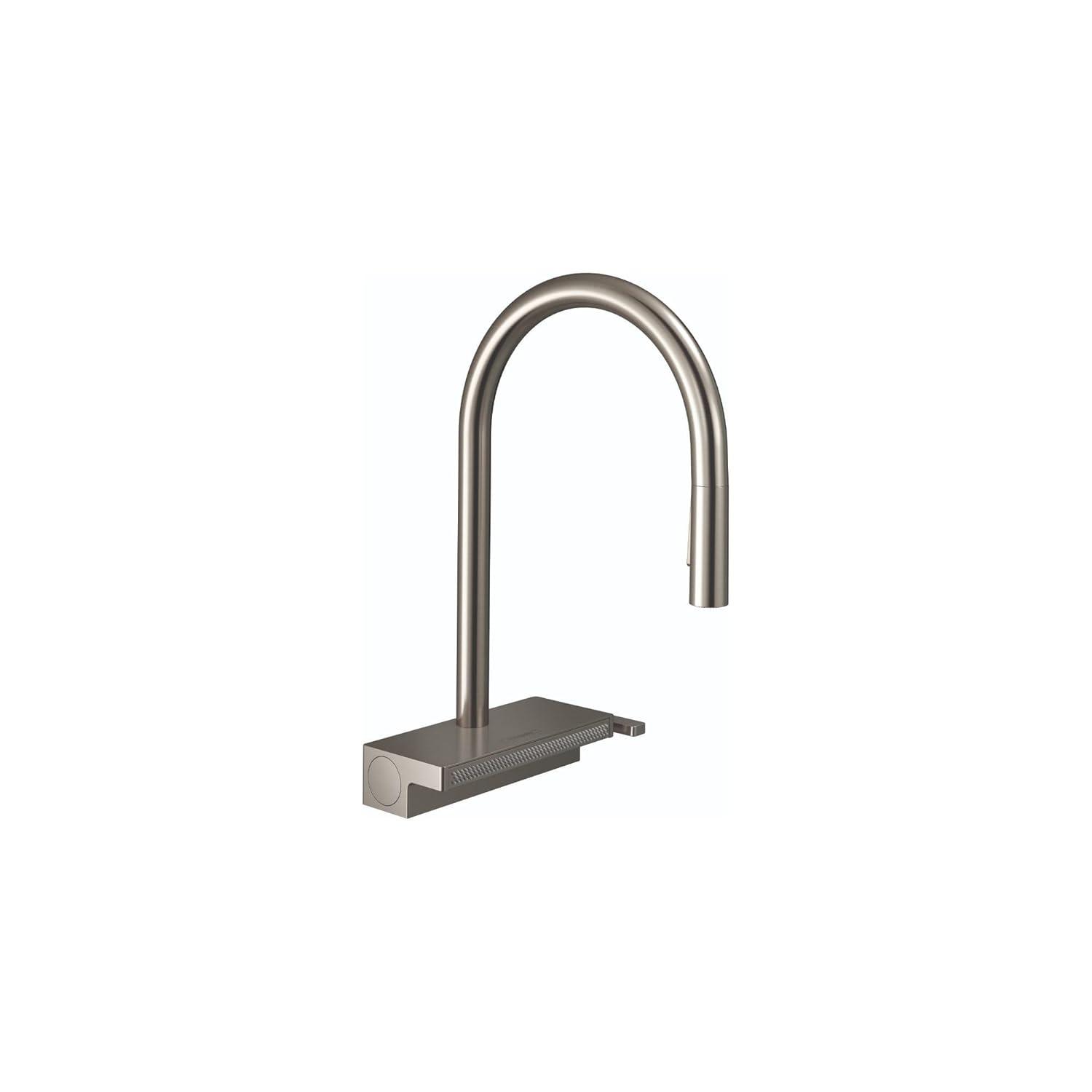 Aquno Select 3-Spray Kitchen Faucet with Pull-Down Spout, 1.75