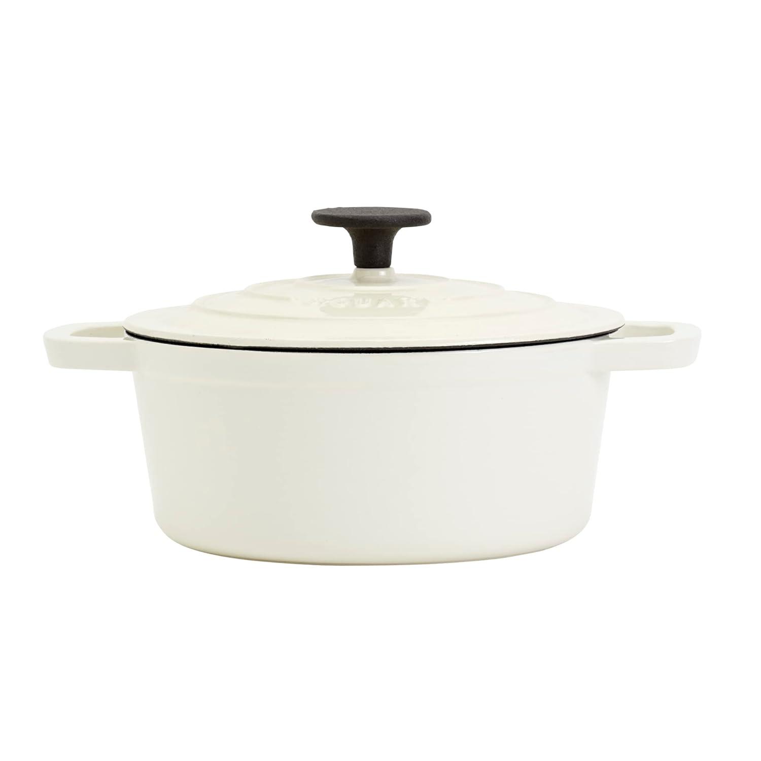Smith & Clark - Round Enamel Cast Iron Dutch Oven
