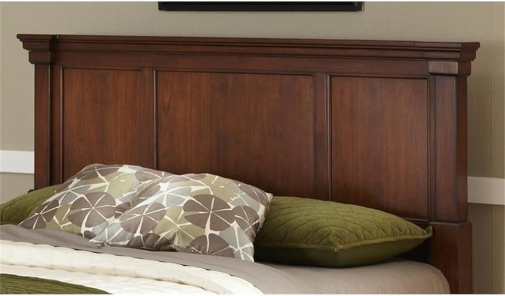 Homestyles Aspen Wood Queen Headboard in Brown