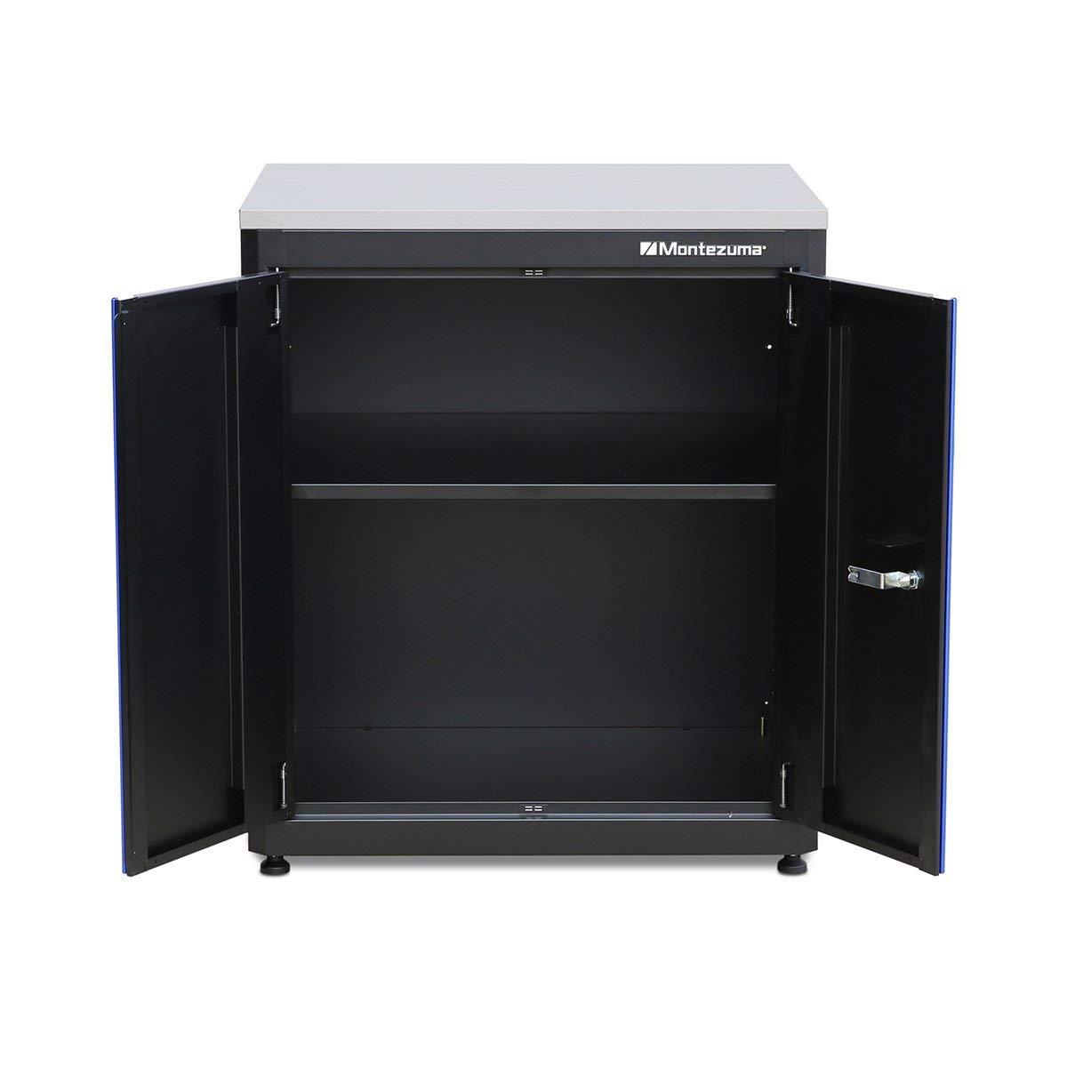 Montezuma 3 Piece Steel Garage Organization Cabinet