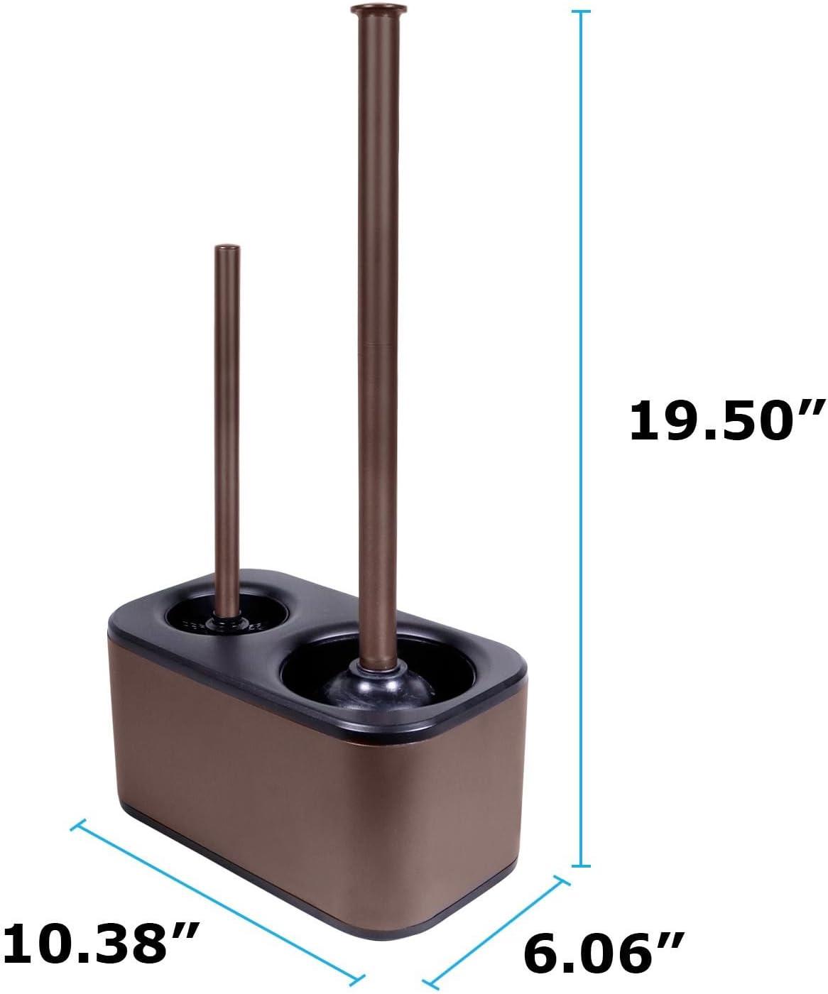 Blue Donuts Blue Donuts Metal Toilet Brush Set