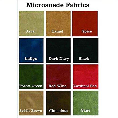 Blazing Needles Microsuede Papasan Cushion, 1 Count (Pack of 1), Java