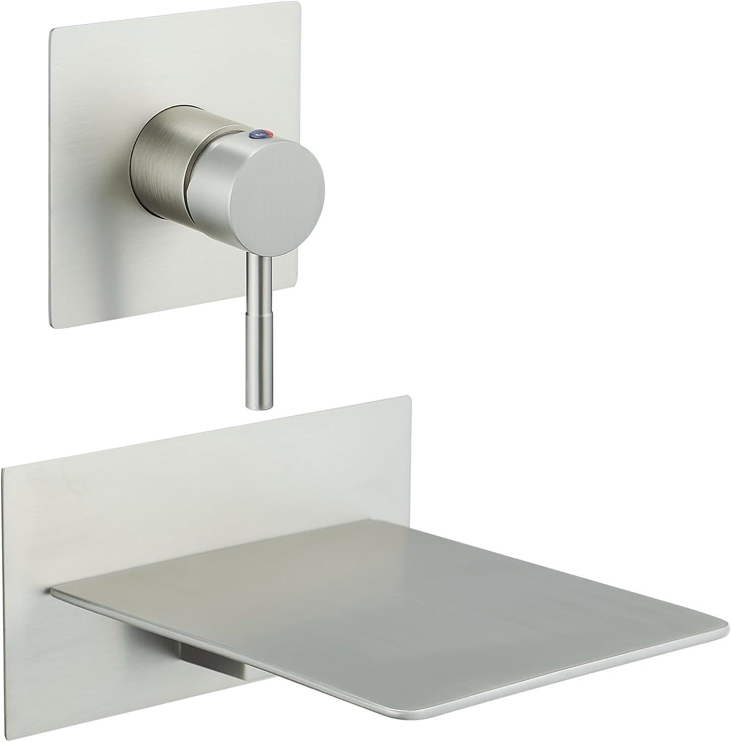 VIBRANTBATH Wall Waterfall Faucet B-93008-BG