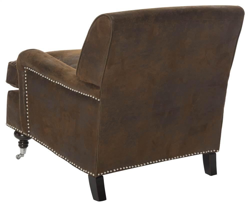 Chloe Club Chair - MCR4571 - Brown - Safavieh