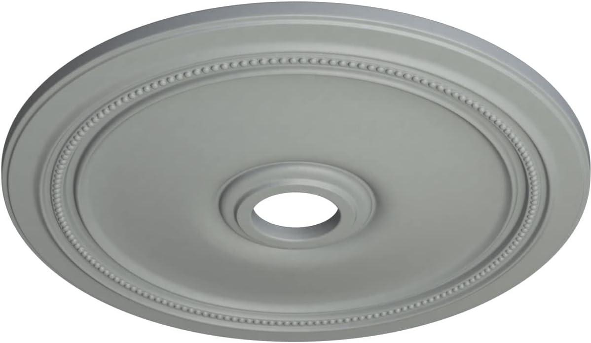 Ekena Millwork 24"OD x 3 5/8"ID x 1 1/4"P Diane Ceiling Medallion (Fits Canopies up to 6 1/4")