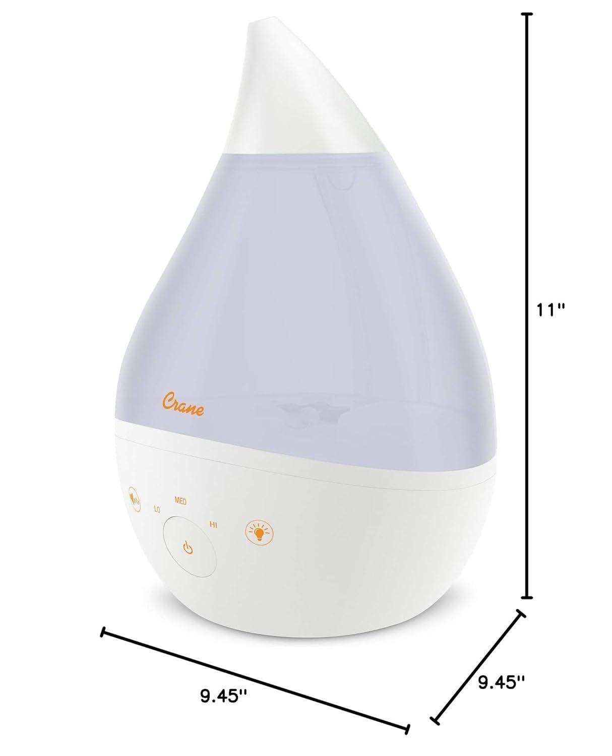 Drop 2.0 , 4-in-1 Cool-Mist Humidifier with Aroma Tray & Sound Machine
