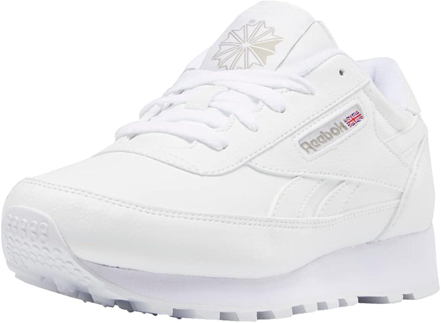 Reebok Classic Renaissance Sneakers Women White Steel Leather 100071993 D Width