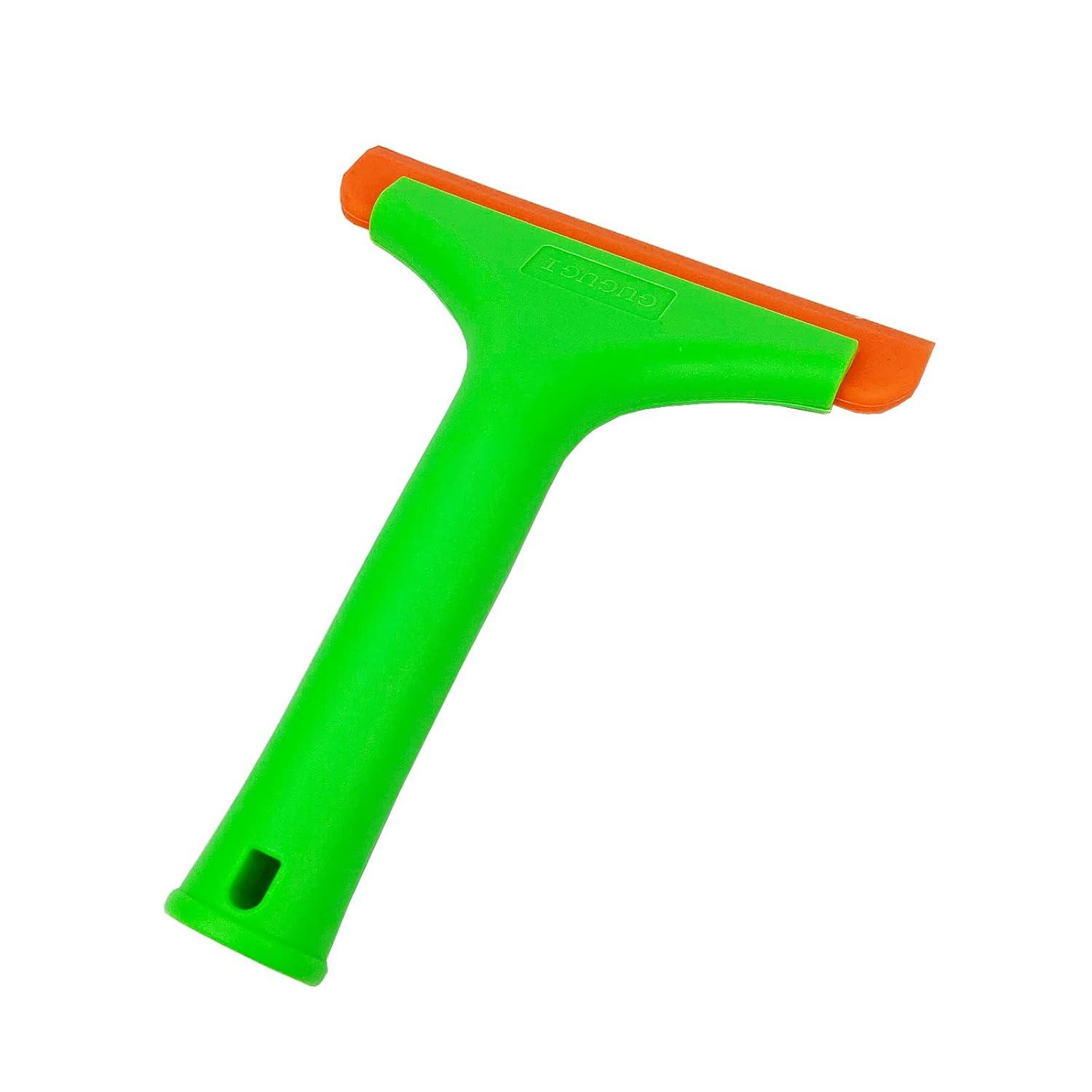 KeesonKimi Silicone Blade Small Squeegee, Shower Glass Squeegee, Window Tint Squeegee, for Window, Bathroom Mirrors, Shower Door and Car Windshield