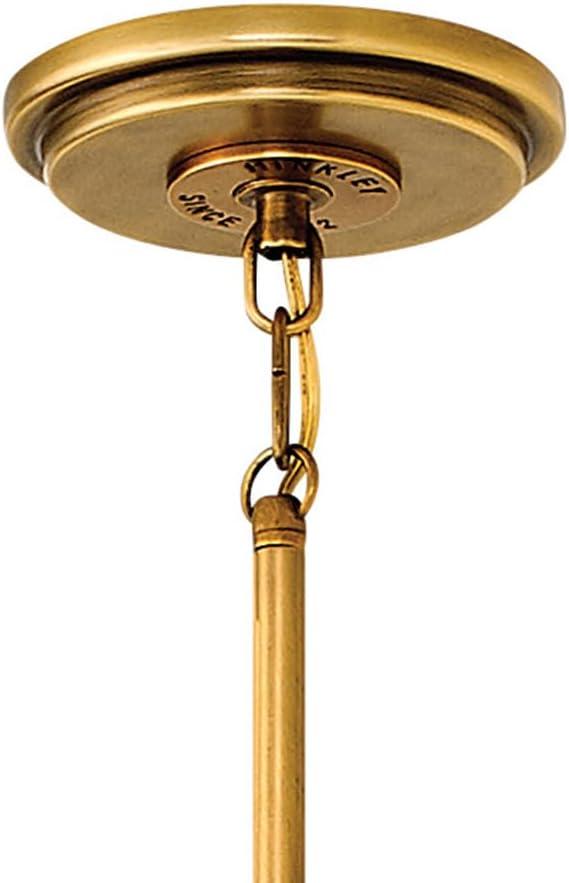 2 Light Small Pendant In Traditional-Industrial Style 13.5 Inches Wide By 14.5 Inches High-Aged Zinc Finish Hinkley Lighting 4834Dz