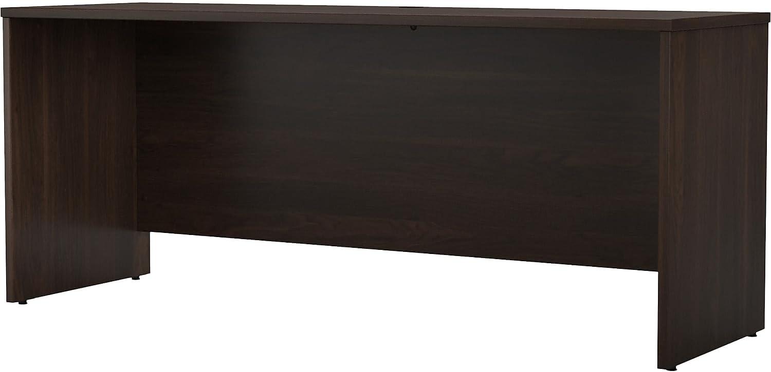 Studio C 72W x 24D Credenza Desk in White - Engineered Wood