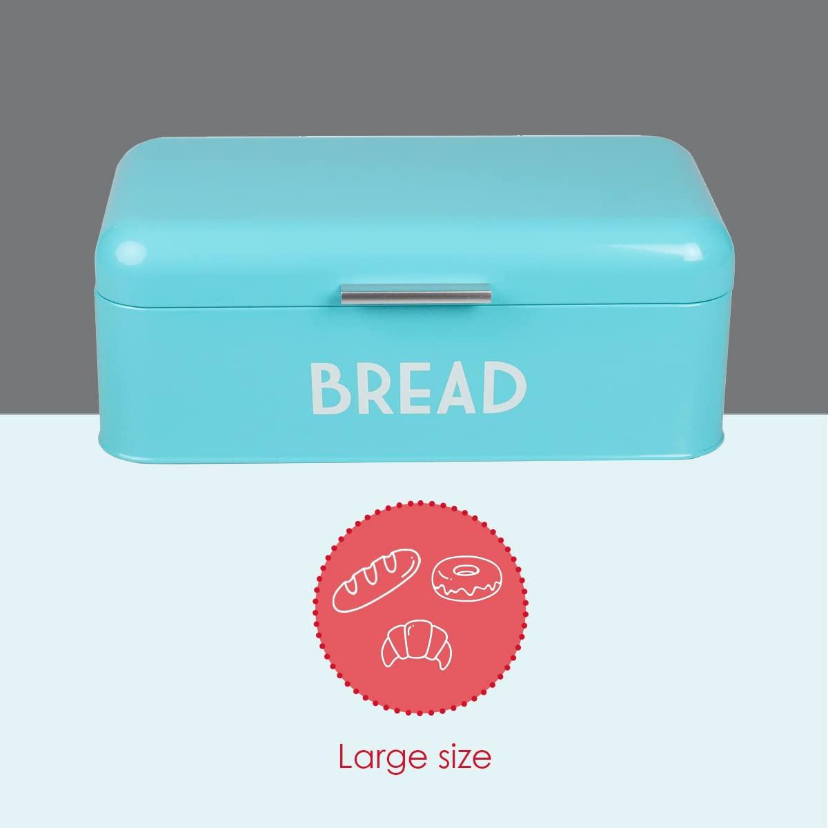 Home Basics Metal Bread Box